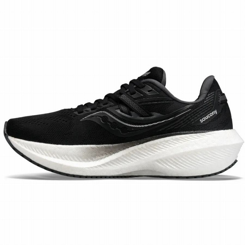 Men's Saucony Triumph 20 Running Shoes Black | SG S21856-K58