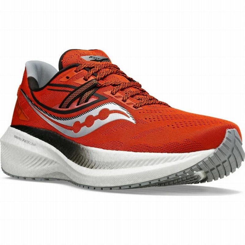 Men's Saucony Triumph 20 Running Shoes Red | SG S13952-J59