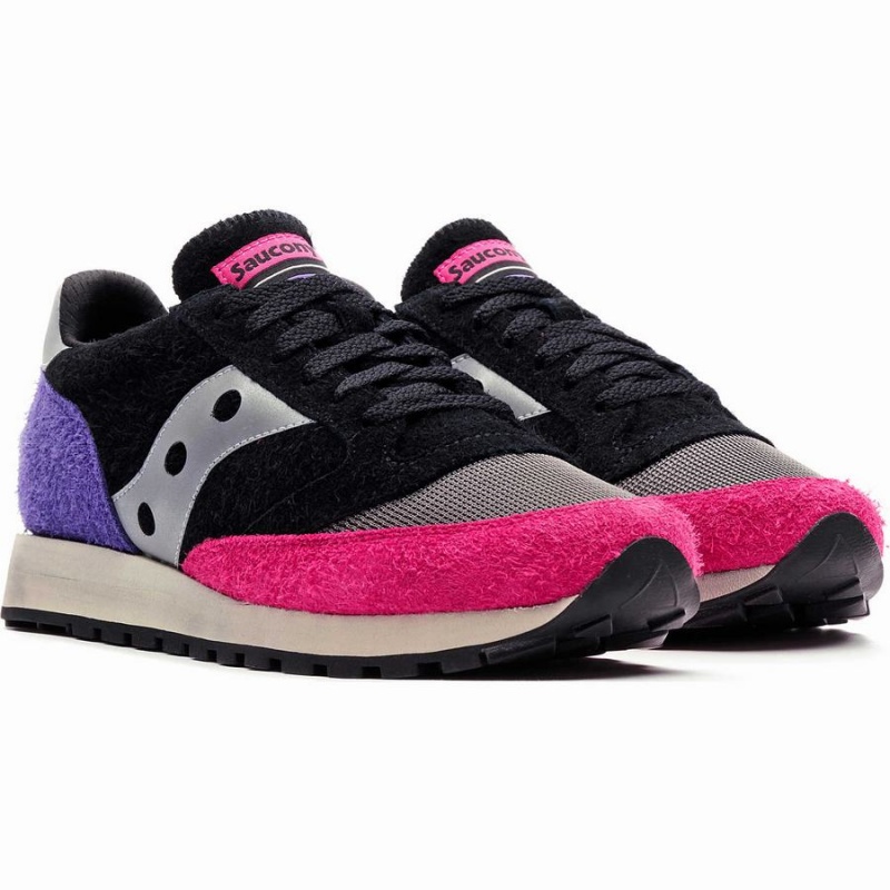 Men's Saucony X Frank Cooke Jazz 81 Sneakers Black / Multicolor | SG S52807-V35