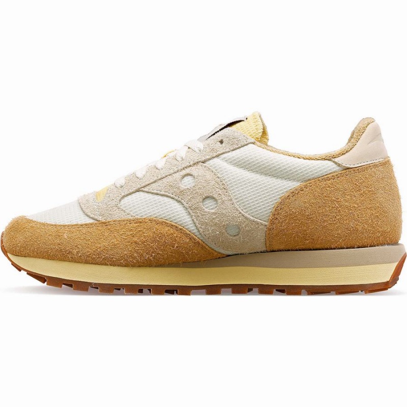 Men's Saucony x Colour Plus Jazz 81 Sneakers White / Beige | SG S10792-S30