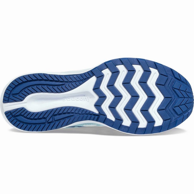 Women's Saucony Cohesion 16 Walking Shoes White / Indigo | SG S30518-F45