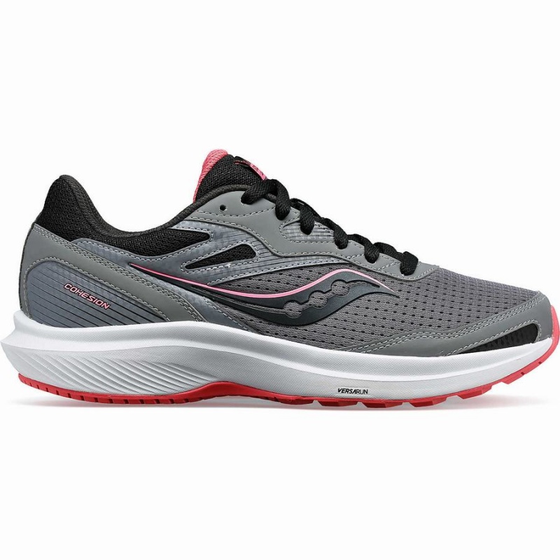 Women\'s Saucony Cohesion 16 Walking Shoes Grey | SG S36749-H60