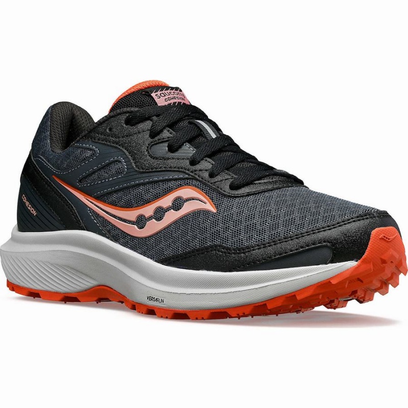 Women's Saucony Cohesion TR16 Trail Running Shoes Grey / Orange | SG S01645-P78