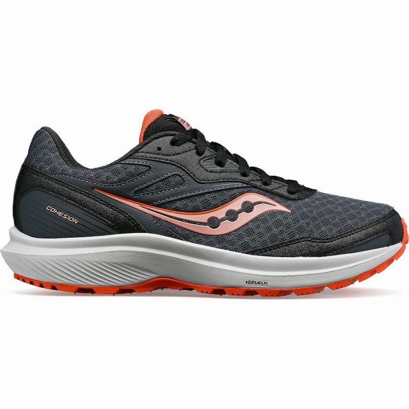 Women\'s Saucony Cohesion TR16 Trail Running Shoes Grey / Orange | SG S01645-P78