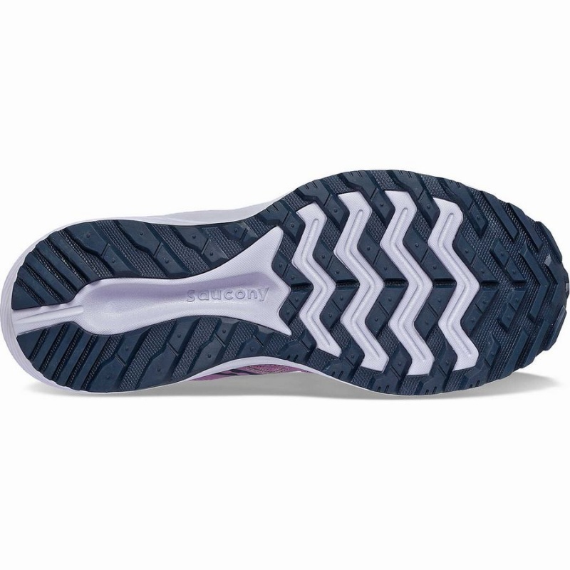 Women's Saucony Cohesion TR16 Trail Running Shoes Purple / Navy | SG S12035-X10