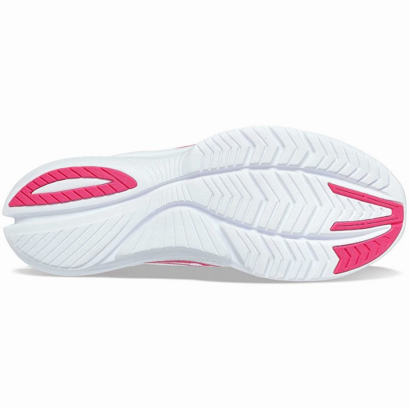 Women's Saucony Convergence Running Shoes White / Pink | SG S93065-D16