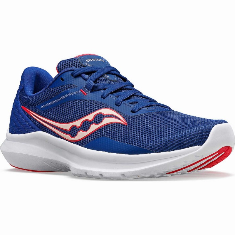 Women's Saucony Convergence Walking Shoes Indigo | SG S28675-J24