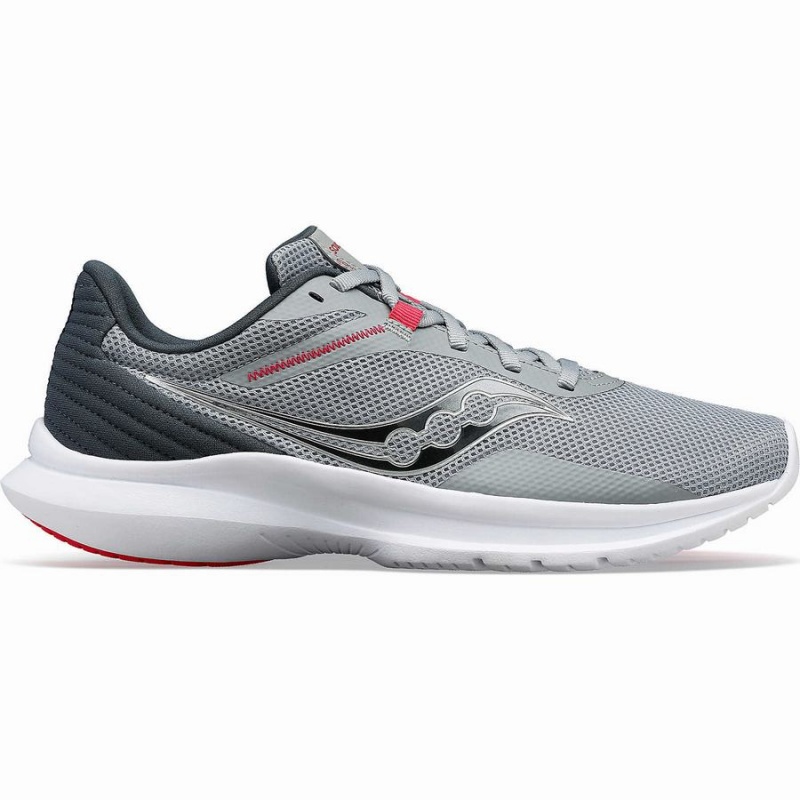 Women\'s Saucony Convergence Walking Shoes Grey | SG S81249-K51