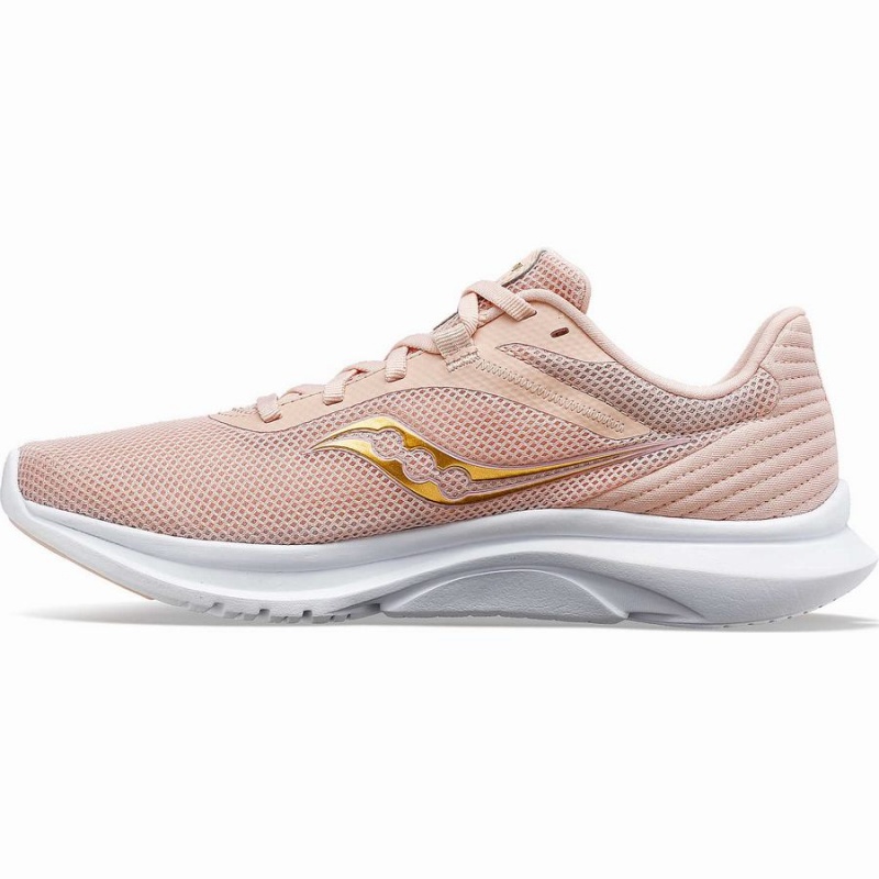 Women's Saucony Convergence Walking Shoes Coral / Gold | SG S72364-Q74