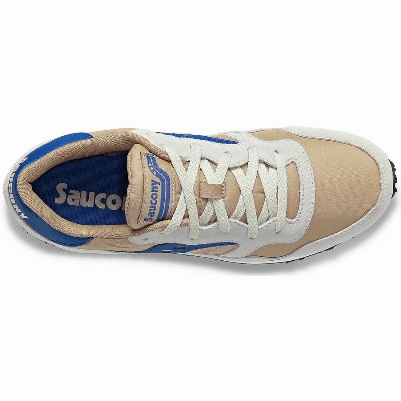 Women's Saucony DXN Trainer Sneakers Brown / Blue | SG S02647-H58