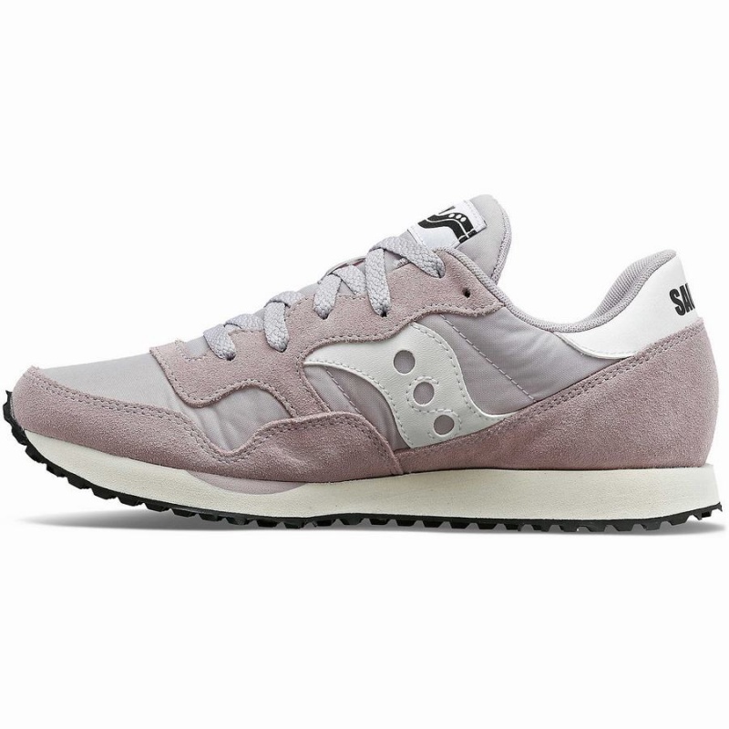 Women's Saucony DXN Trainer Sneakers Grey / White | SG S06835-D30