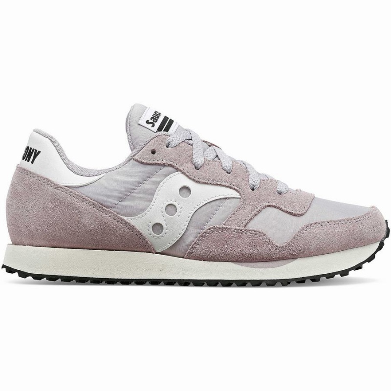 Women\'s Saucony DXN Trainer Sneakers Grey / White | SG S06835-D30