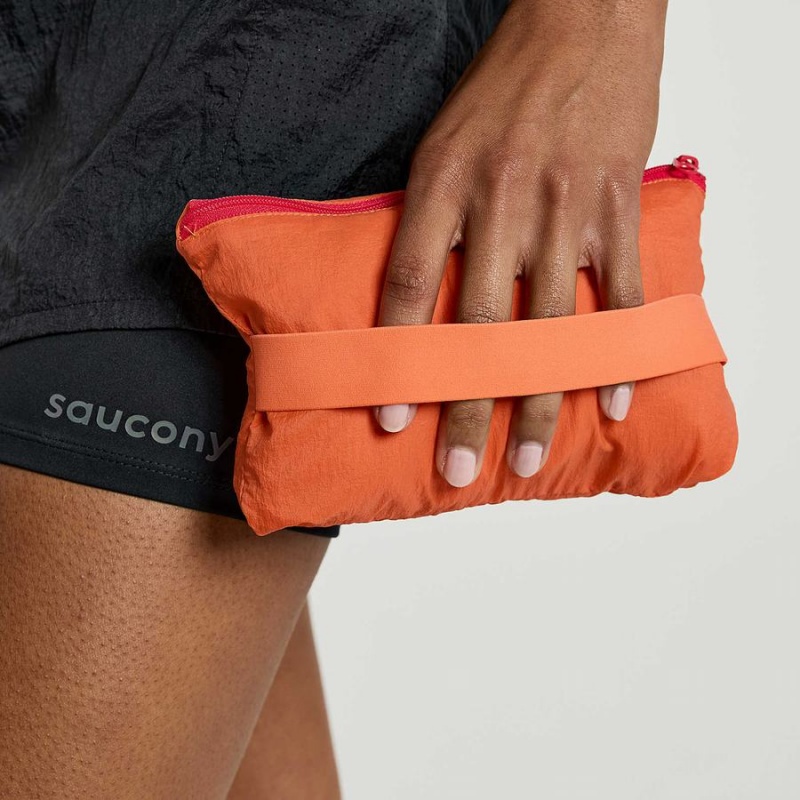 Women's Saucony Elevate Packaway Jackets Orange | SG S58304-E02