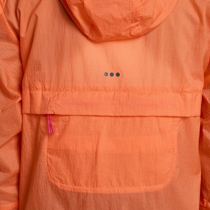 Women's Saucony Elevate Packaway Jackets Orange | SG S58304-E02