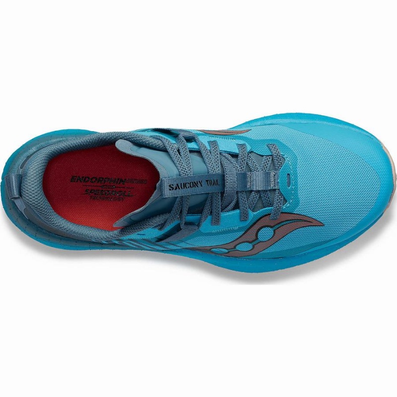 Women's Saucony Endorphin Edge Running Shoes Blue | SG S24960-J61