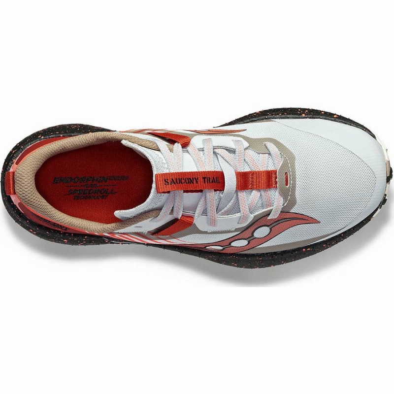 Women's Saucony Endorphin Edge Running Shoes White / Orange | SG S93857-K36