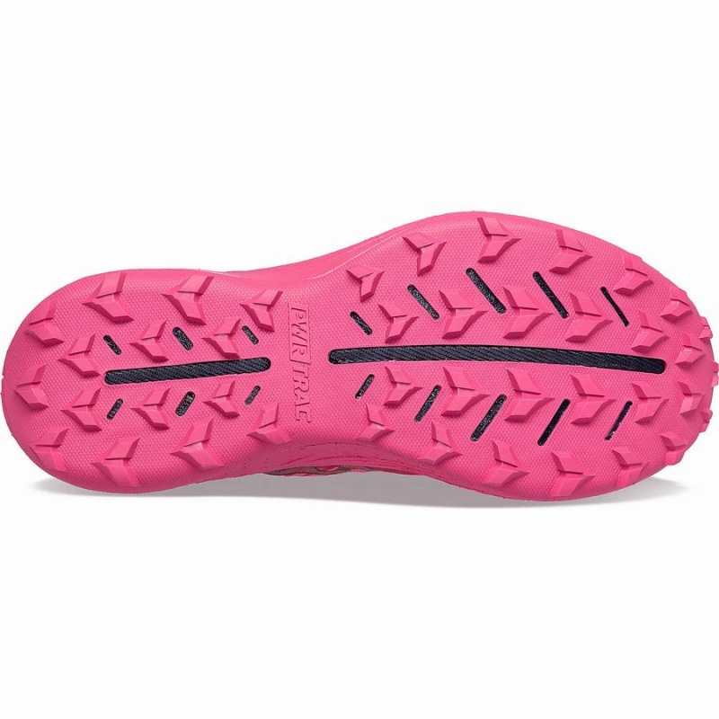 Women's Saucony Endorphin Edge Running Shoes Pink / Navy | SG S58241-Q24