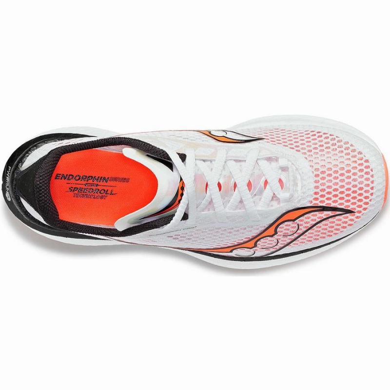 Women's Saucony Endorphin Pro 3 Running Shoes White / Black / Red | SG S71439-E43