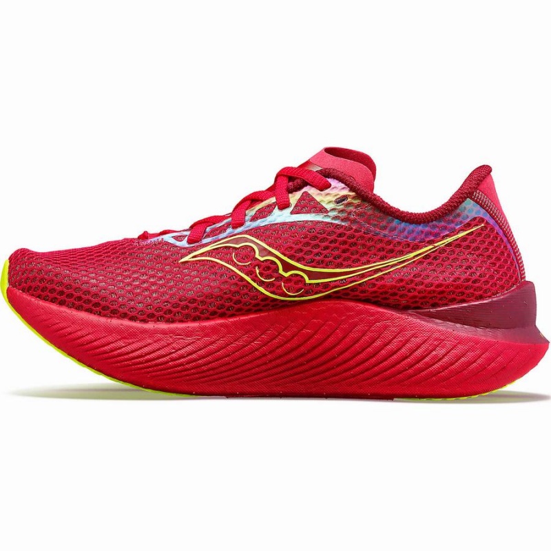 Women's Saucony Endorphin Pro 3 Running Shoes Red / Rose | SG S04132-U03