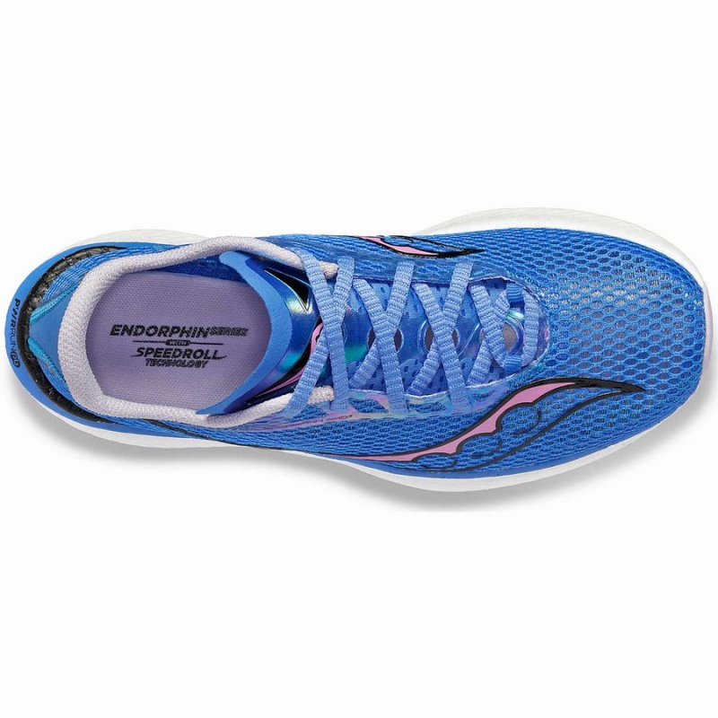 Women's Saucony Endorphin Pro 3 Running Shoes Blue | SG S90247-P08