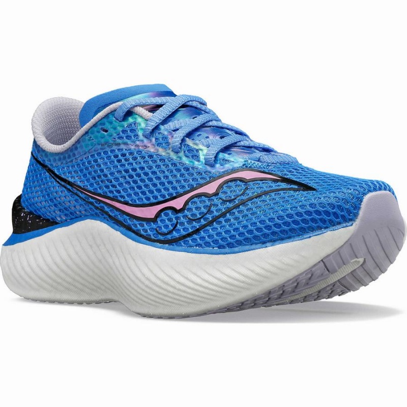 Women's Saucony Endorphin Pro 3 Running Shoes Blue | SG S90247-P08