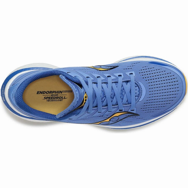 Women's Saucony Endorphin Speed 3 Running Shoes Blue / Gold | SG S12578-Y15