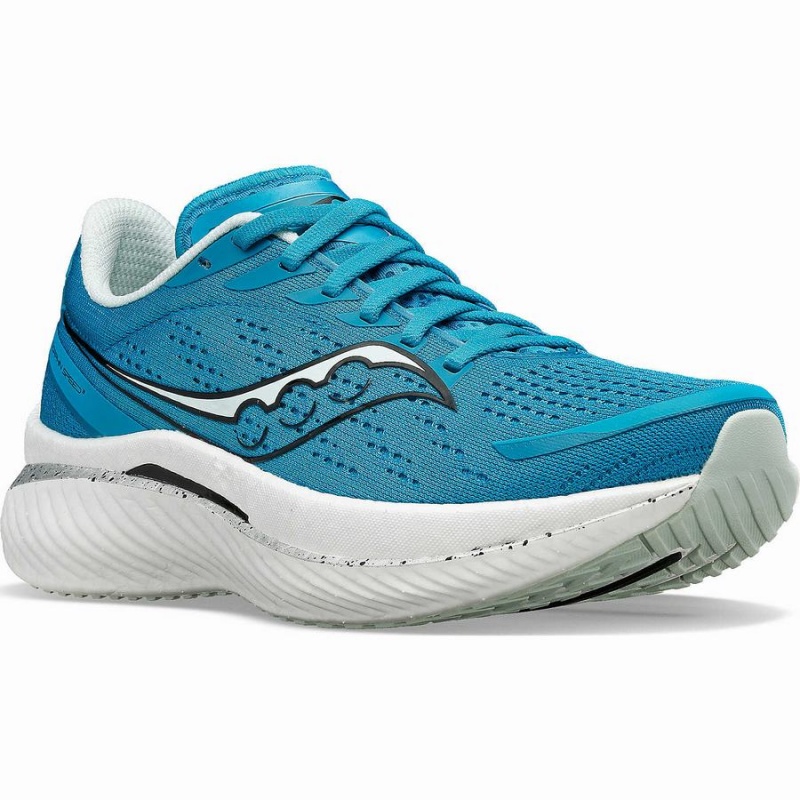 Women's Saucony Endorphin Speed 3 Running Shoes Turquoise / Silver | SG S47351-U10