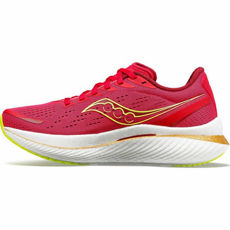 Women's Saucony Endorphin Speed 3 Running Shoes Red / Rose | SG S48716-V25