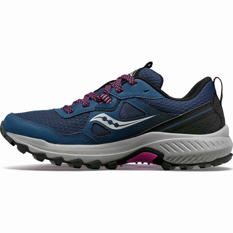 Women's Saucony Excursion TR16 Trail Running Shoes Navy | SG S95283-X25