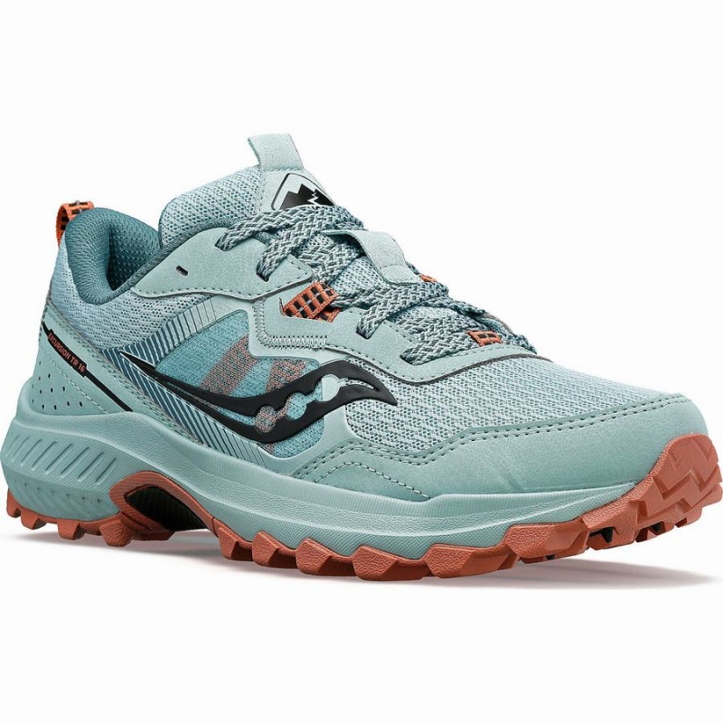 Women's Saucony Excursion TR16 Trail Running Shoes Turquoise | SG S46953-C90