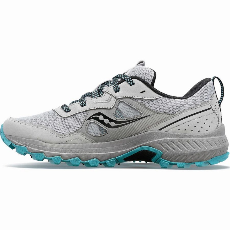 Women's Saucony Excursion TR16 Trail Running Shoes Grey / Blue | SG S64190-B02