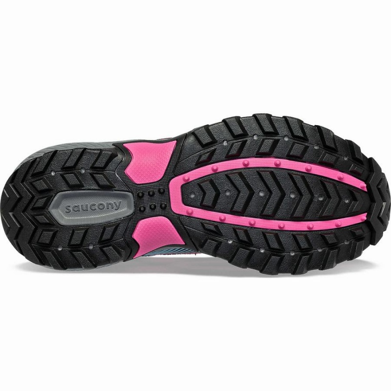 Women's Saucony Excursion TR16 Trail Running Shoes Black / Fuchsia | SG S58376-A81