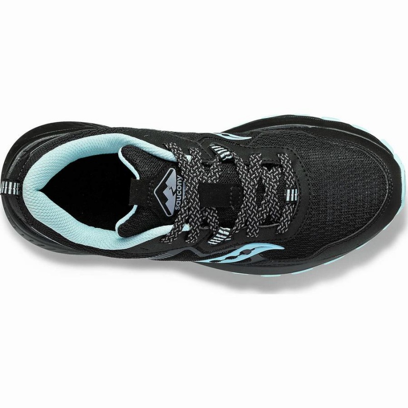 Women's Saucony Excursion TR16 Trail Running Shoes Black / Blue | SG S89752-S27