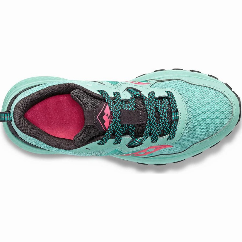 Women's Saucony Excursion TR16 Trail Running Shoes Turquoise / Pink | SG S91276-D50