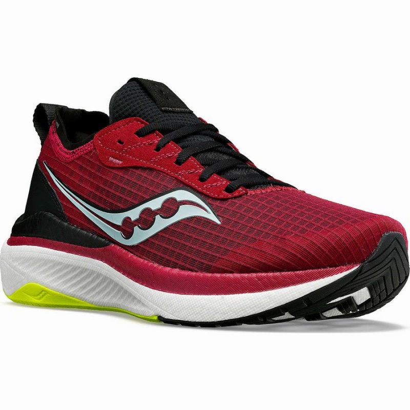 Women's Saucony Freedom Crossport Running Shoes Red / Black | SG S29308-H17