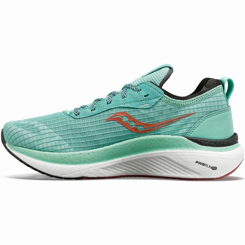 Women's Saucony Freedom Crossport Running Shoes Turquoise | SG S52904-J04