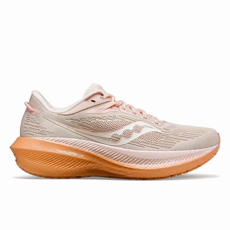 Women's Saucony Galentine's Day Triumph 21 Running Shoes Pink | SG S82435-Q41