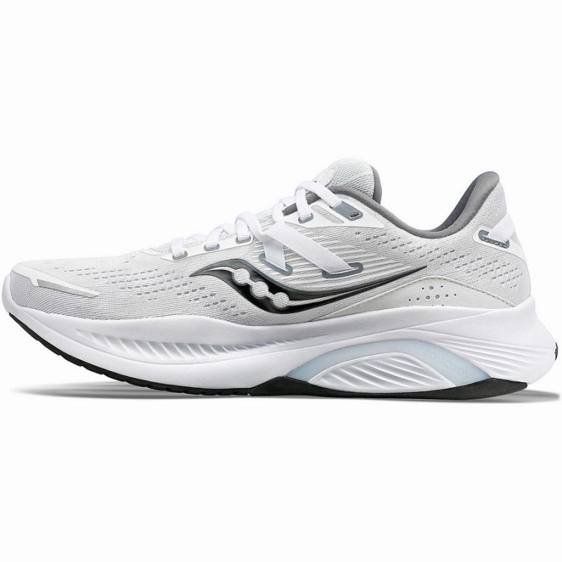 Women's Saucony Guide 16 Running Shoes White / Black | SG S79045-H21