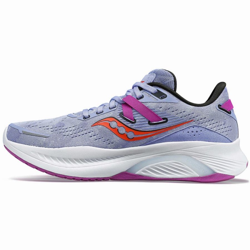 Women's Saucony Guide 16 Wide Running Shoes Purple | SG S17092-F19