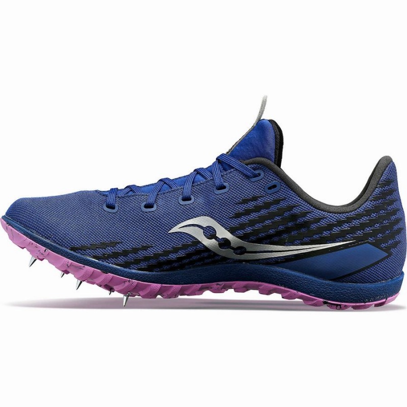 Women's Saucony Havok XC 3 Spike Track Spikes Indigo | SG S12758-M10