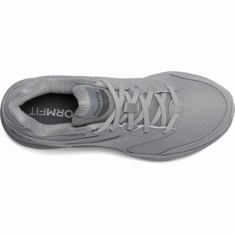 Women's Saucony Integrity Walker 3 Extra Wide Walking Shoes Grey | SG S97825-R46