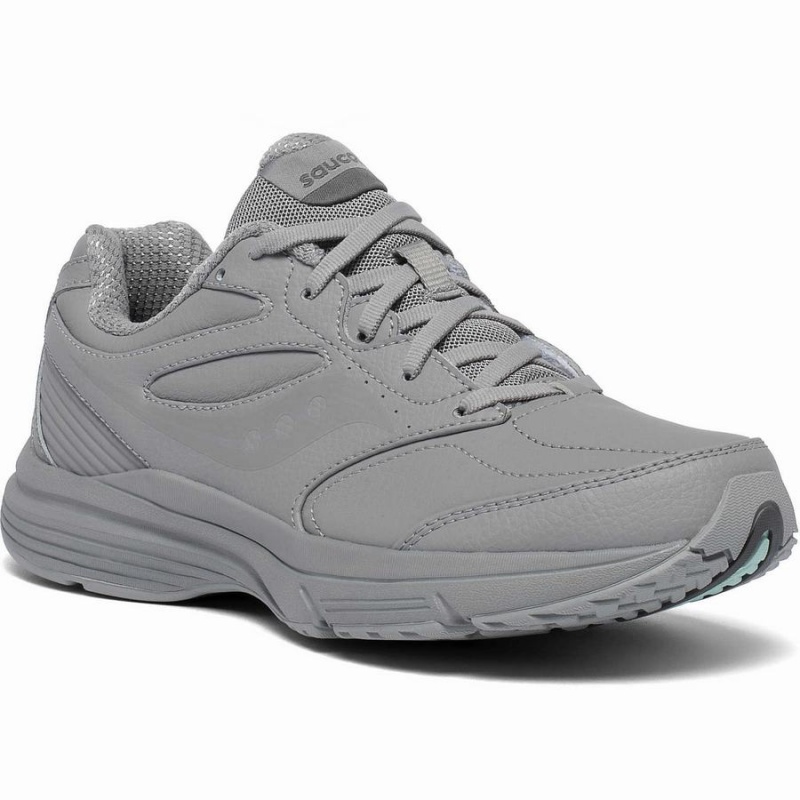 Women's Saucony Integrity Walker 3 Extra Wide Walking Shoes Grey | SG S97825-R46