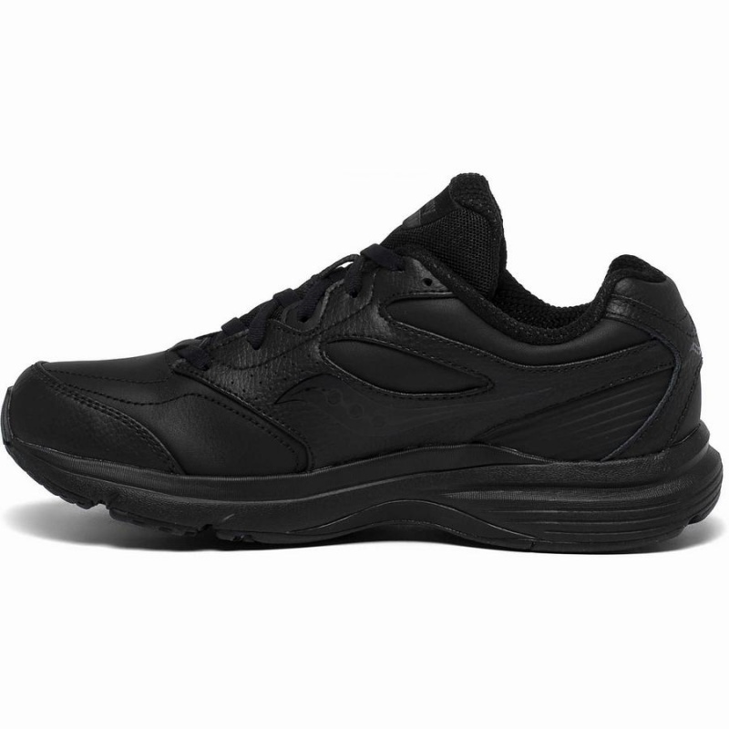 Women's Saucony Integrity Walker 3 Extra Wide Walking Shoes Black | SG S36298-T72