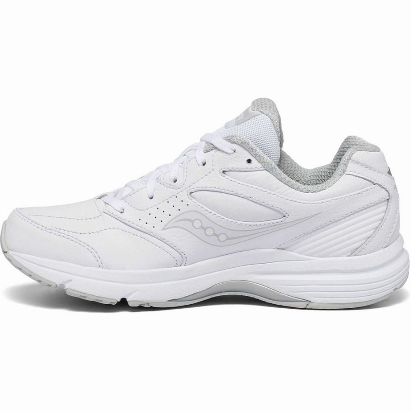 Women's Saucony Integrity Walker 3 Extra Wide Walking Shoes White | SG S58072-Y25