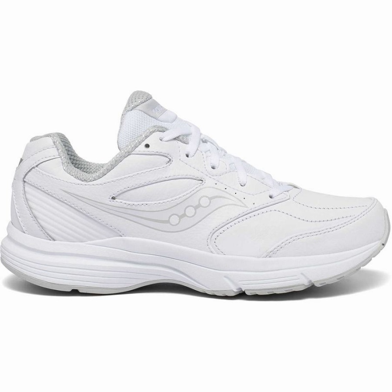 Women\'s Saucony Integrity Walker 3 Extra Wide Walking Shoes White | SG S58072-Y25