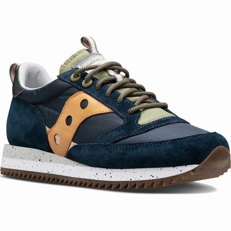 Women's Saucony Jazz 81 Peak Premium Sneakers Navy | SG S54102-D56