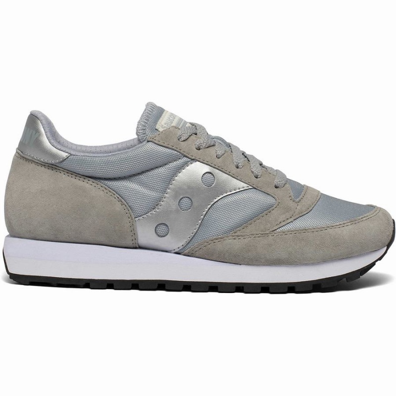 Women\'s Saucony Jazz 81 Sneakers Grey / Silver | SG S46128-J80