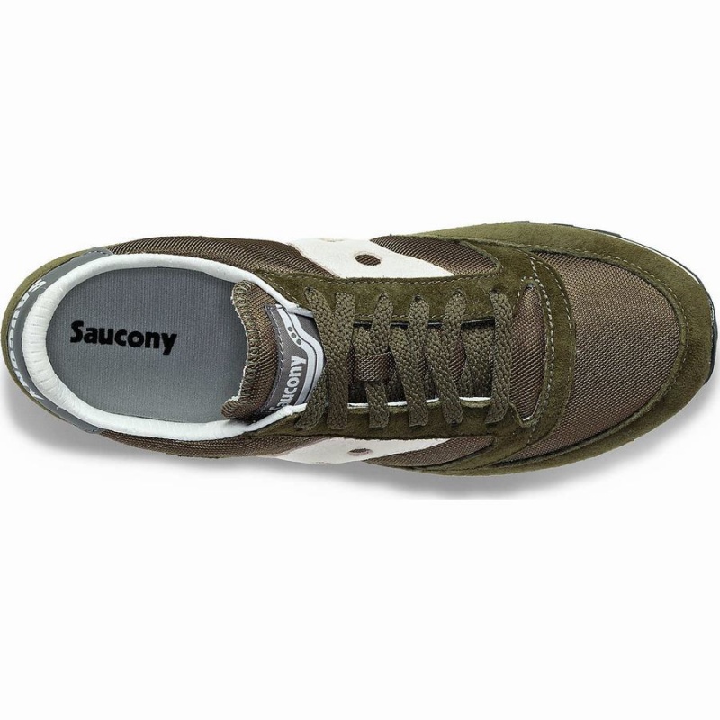 Women's Saucony Jazz 81 Sneakers Olive / Grey | SG S38017-G25