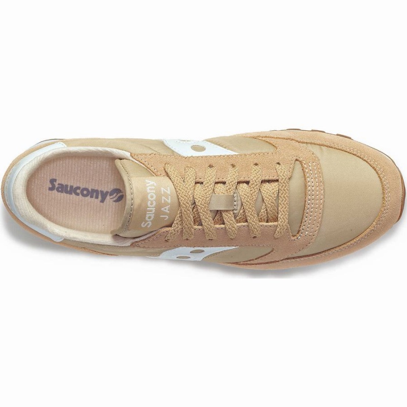 Women's Saucony Jazz Original Sneakers Beige / White | SG S80273-U59