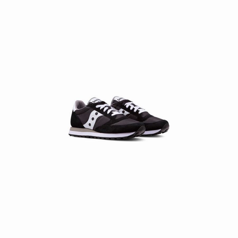 Women's Saucony Jazz Original Sneakers Black / White | SG S21907-Y02